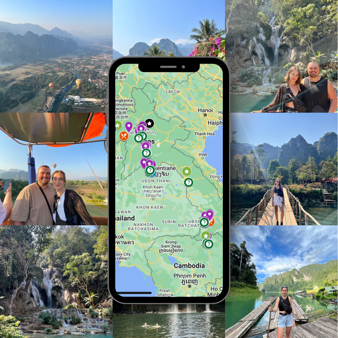 Laos Google Map Recommendations