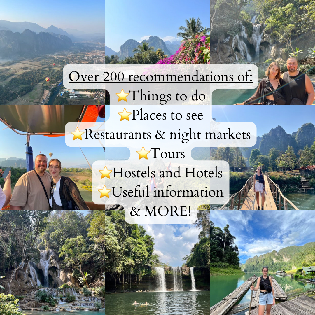 Laos Google Map Recommendations