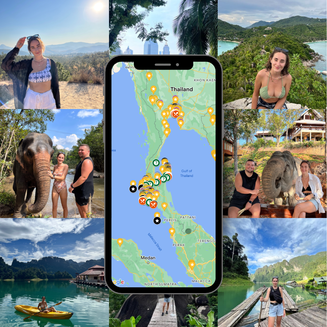 Thailand Google Map Recommendations