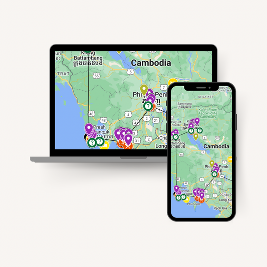 Cambodia Google Map Recommendations