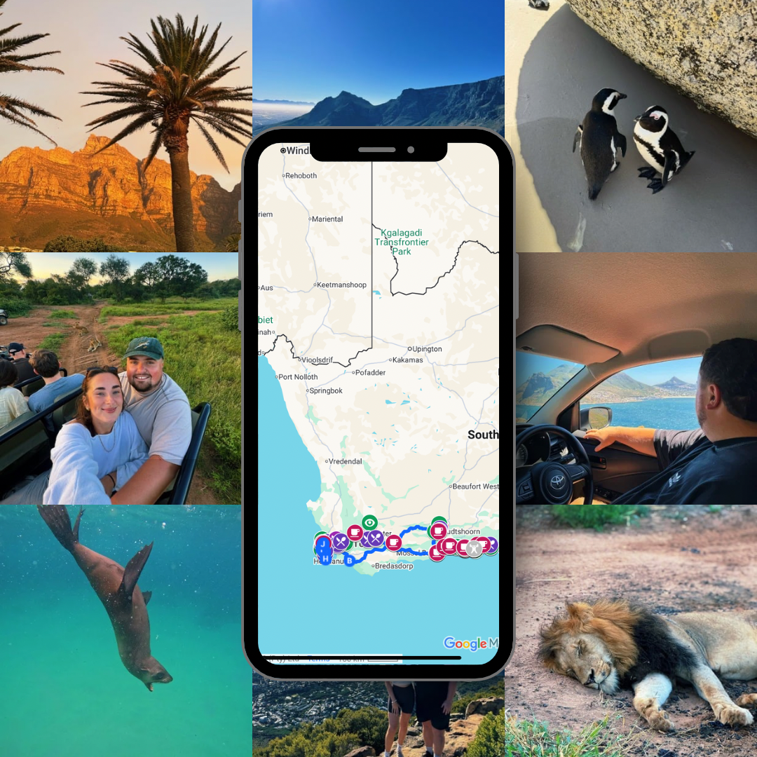 South Africa & Garden Route Google Map Recommendations
